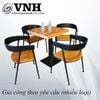 Ghế cho bàn cà phê Vinahardware, màu đen - VNH02560