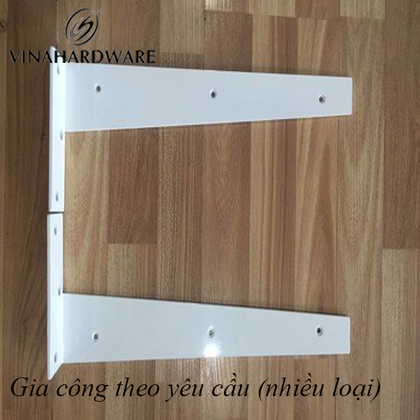 Pat ( Bas) sắt L Vinahardware, sơn tĩnh điện trắng - 1608.1.15045