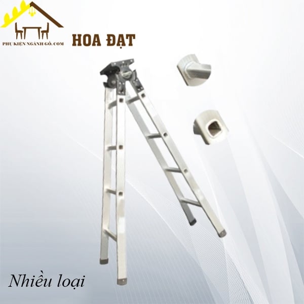 Thang nhôm chữ A Vinahardware duỗi thẳng 5 mét - THANG5000