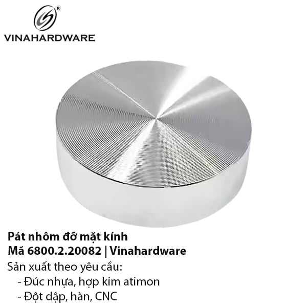 Pát Nhôm Tròn Đỡ Mặt Kính –  Mã 6800.2.20082
