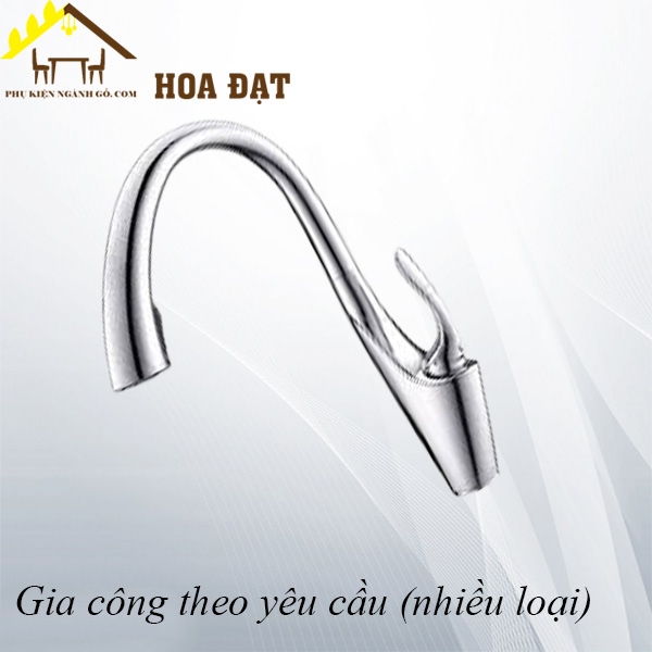 Vòi nước hợp kim đồng Vinahardware, mạ crom - VNH00222