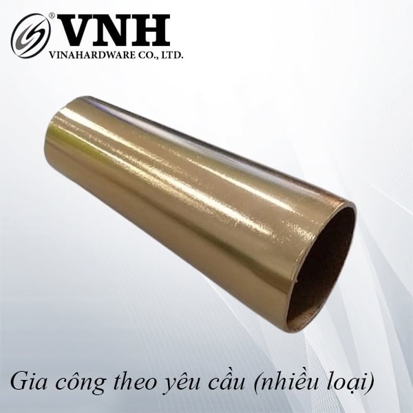 Chân côn D34-D29 Vinahardware dài 65mm, màu vàng - VNH342965