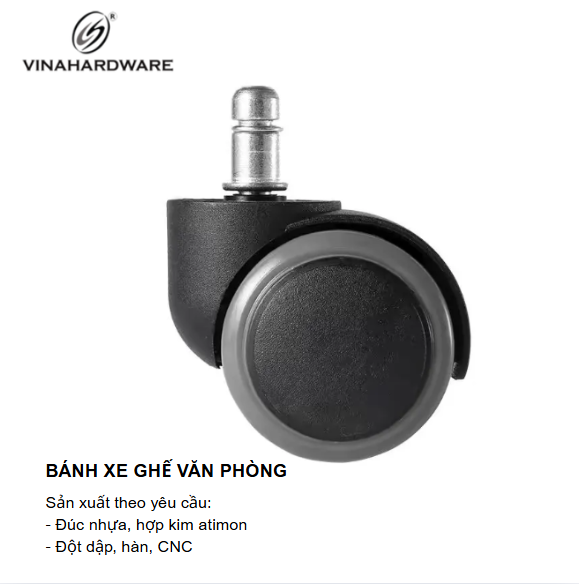 Bánh xe ghế xoay văn phòng Vinahardware