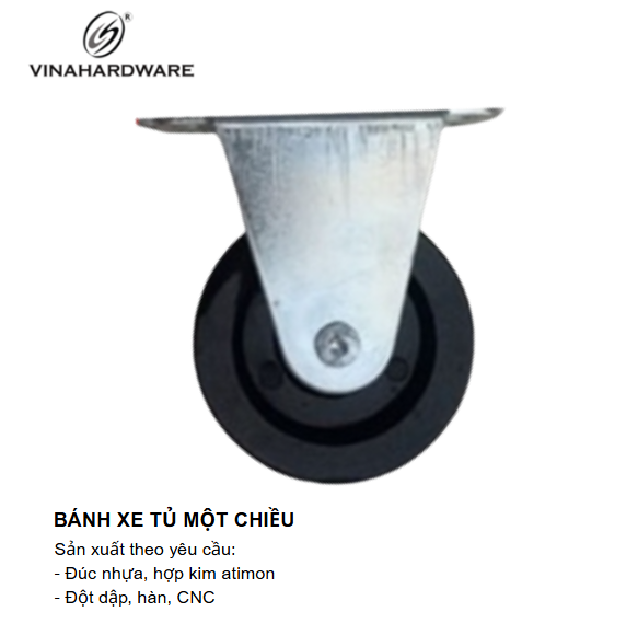 Bánh xe tủ một chiều Vinahardware