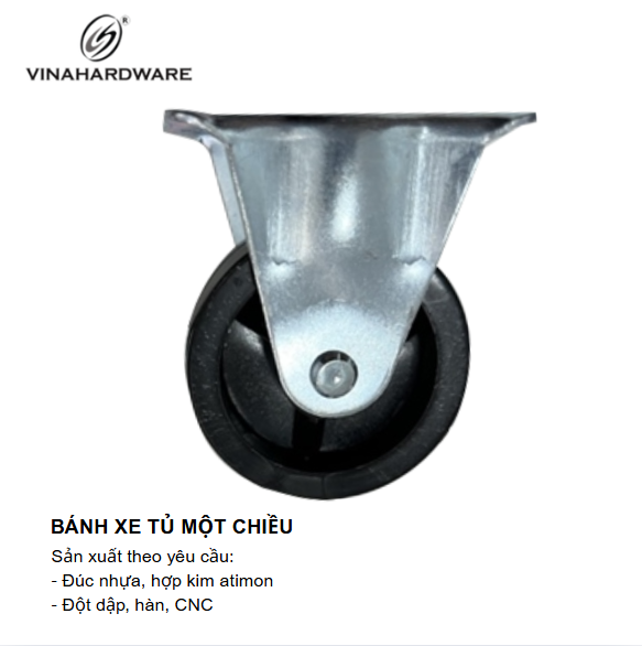 Bánh xe tủ một chiều Vinahardware
