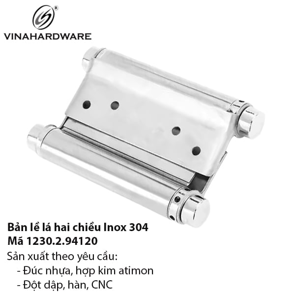 Bản Lề Hai Chiều Inox – Mã 1230.2.94120