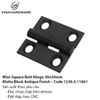Bản Lề Lá Mini Vuông 30x30mm – Mã 1230.3.11061 – Mạ đen giả cổ