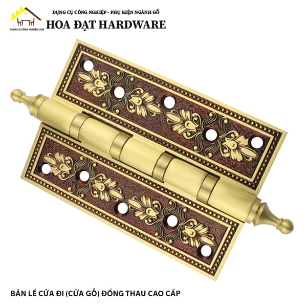 Bản lề cửa đi đồng thau