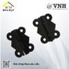 Bản lề lá dạng cánh bướm Vinahardware, màu đen - H0114B2