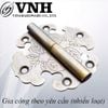 Bản lề lá đồng thau hoa văn cổ điển Vinahardware