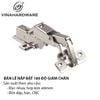 Bản lề góc 180 độ Vinahardware giảm chấn