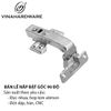 Bản lề bật góc 90 độ Vinahardware không giảm chấn 1220.4.06045