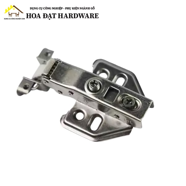 Bản lề bật thẳng Hammered - khung nhôm không giảm chấn