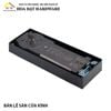 Bản lề âm sàn cửa đi kính cánh mở inox 304 bóng - H60840