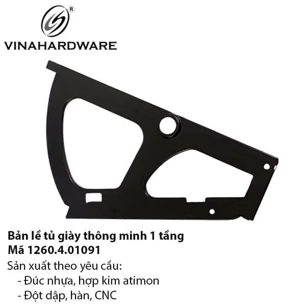 Bản lề tủ giày thông minh 1 tầng – Mã 1260.4.01091