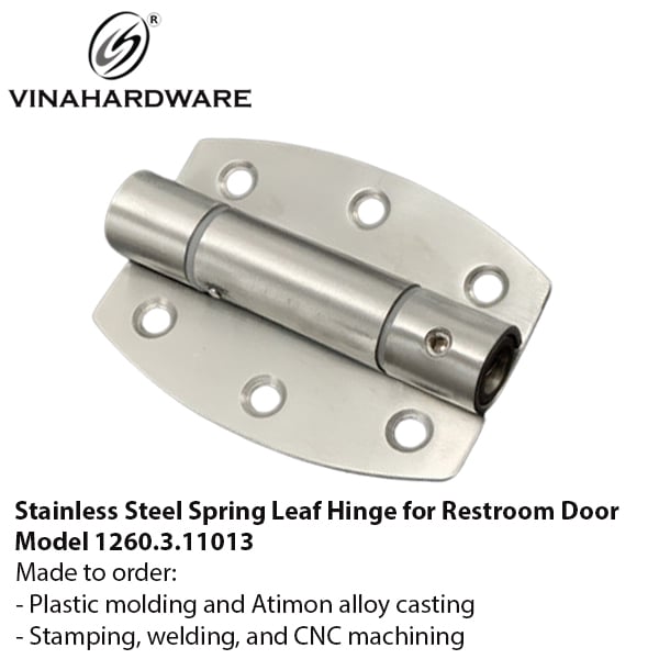 Bản lề bật inox tự đóng 1260.3.11013