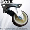 Bánh xe cao su đế vuông, không khoá Vinahardware