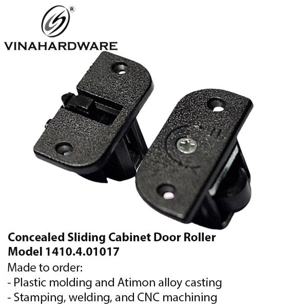 Bánh xe cửa lùa trên dưới - Mã 1410.4.01017