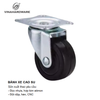 Bánh xe cao su đế bằng, không khóa Vinahardware