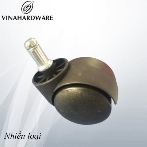 Bánh xe tròn Vinahardware phi 50, ty 10 - CT50B-CT50B