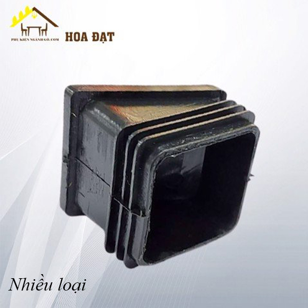 Bas nhựa xéo Vinahardware phi 40mm, màu đen