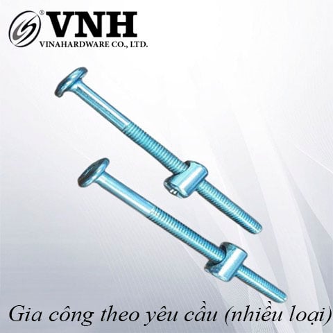 Bộ ốc liên kết Vinahardware (Tán ngang HDSB302 + Bulong lục giác chìm)-VNH615690ZN