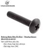 Bulong Đầu Dù Xi Mạ Đen AB – Gia Công Số Lượng Lớn | Mã 8103.0.04101