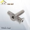 Bulong lục giác chìm đầu côn Vinahardware loại M6, màu trắng - HDSB314