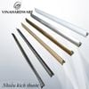 Nẹp nhôm Vinahardware dài 2.5m, chữ T8 màu vàng bóng NN02V-NN02V