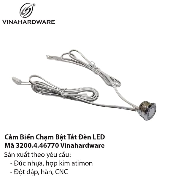 Công Tắc Cảm Ứng Chạm Đèn LED Âm Tủ – Mã 3200.4.46770