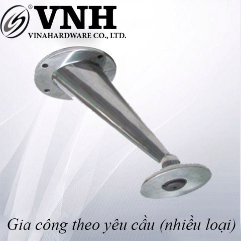 Chân nhôm ống côn ghế sofa Vinahardware - VNH114D100