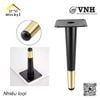 Chân ghế sofa (chân nghiêng) vàng đen Vinahardware, cao cấp - VNH101D200