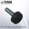 Chỉnh chân bàn bulong Vinahardware inox 304, đế tròn 7x15mm-TA617BI