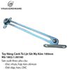 Tay Trượt Cửa Tủ Lật 180mm – Mạ Kẽm Bóng