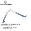 Chống cửa tủ 100mm inox 1802.4.11100