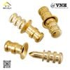 Chốt định vị âm dương màu vàng đồng Vinahardware 2201.2.03237