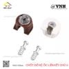 Chốt đỡ kệ nhựa màu nâu Vinahardware CC31N1-CC31N1