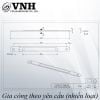 Thanh la pát sắt gân nổi cho bàn ghế xếp gọn Vinahardware (nhiều loại) CMT1814Z2