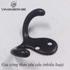 Pát móc quần áo loại hai chấu màu đen Vinahardware P4554B