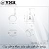 Bánh xe nhựa ty ren trơn có khóa – An toàn, chắc chắn, dễ lắp đặt