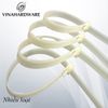 Dây rút nhựa Vinahardware kích thước 8x12x300mm, không tháo được, màu trắng - DR812300