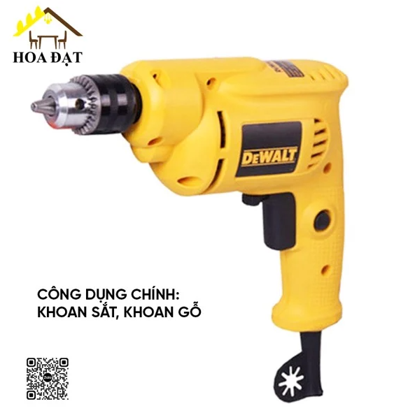 Máy khoan cầm tay loại 550W-10mm Dewalt DWD014-B1