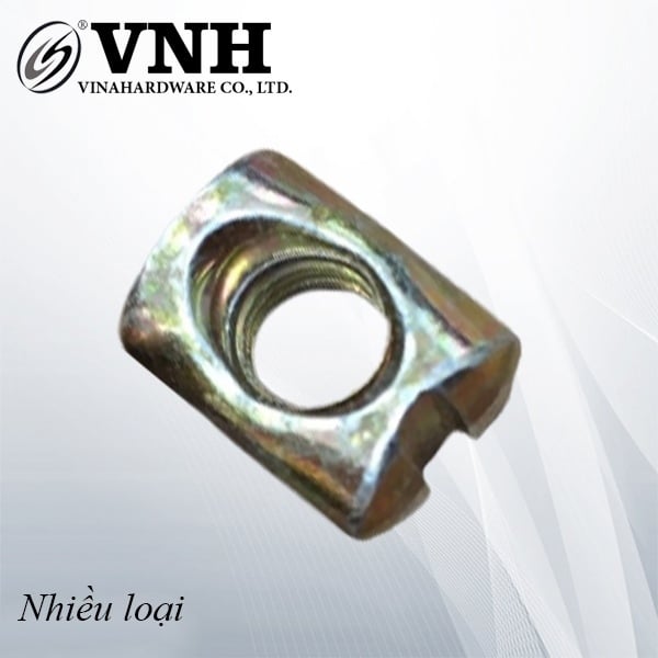 Tán ngang chính tâm lỗ M6 Vinahardware, dài 20mm, thân 9.8-10mm, phôi, CRS620D10-CRS620D10