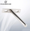 Pát sắt âm đỡ kệ Vinahardware, màu nikel 10x75mm 1608.1.00219