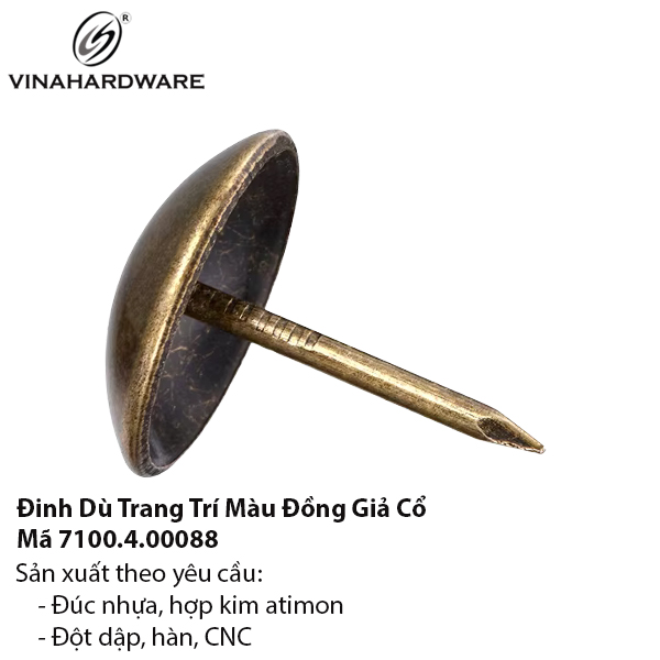 Đinh Dù Xi Đồng Giả Cổ Vinahardware – Mã 7100.4.00088
