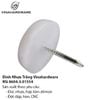 Đinh nhựa đầu bằng màu trắng - Mã 8604.3.01554
