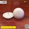 Đinh nhựa màu trắng Vinahardware đế 18x3mm DN198W