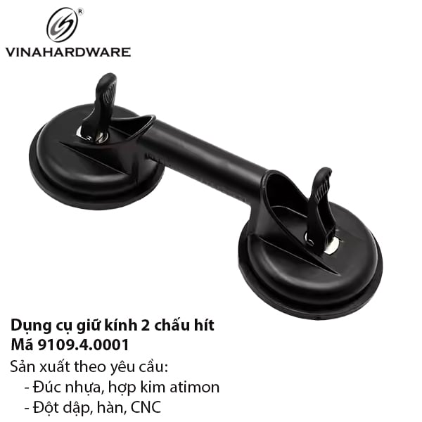 Dụng cụ nâng giữ kính 2 đế hút - Mã 9109.4.0001