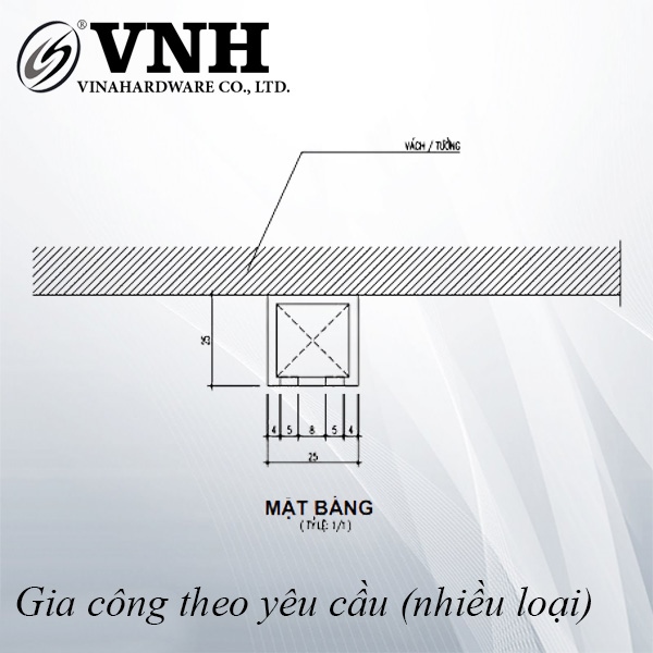 Thanh inox 304 Vinahardware - VNH24002515