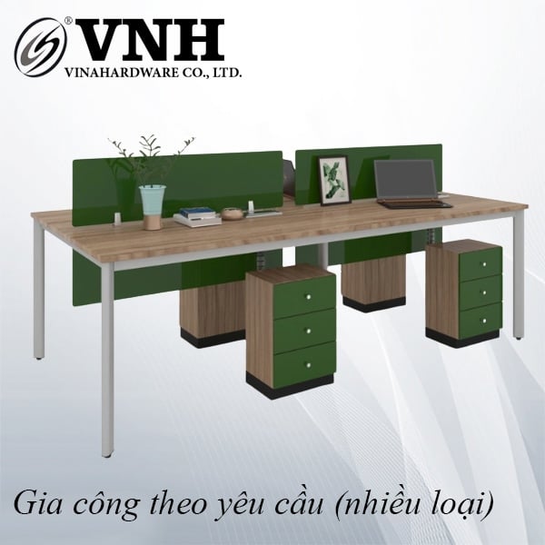Khung bàn tháo ráp oval Vinahardware, sơn xám - Mã 2300.1.35009